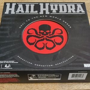 NWT Marvel Hail Hydra Board Game Black Red